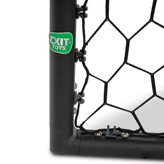 EXIT Scala aluminium football goal 10x6.6ft - black