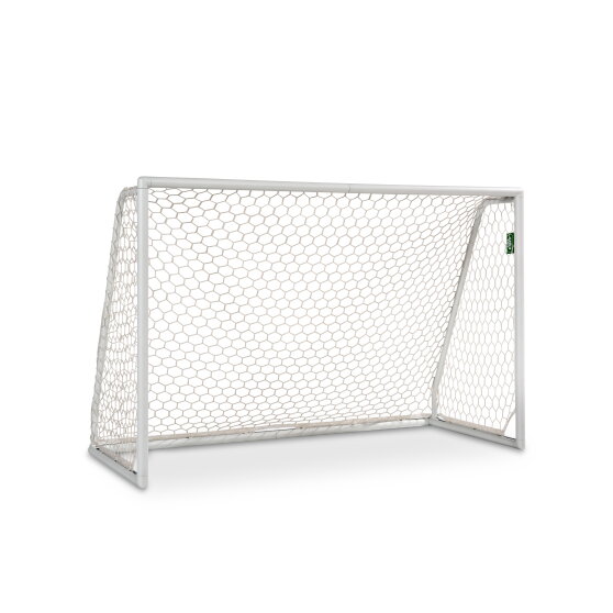 EXIT Scala aluminium football goal 6x4ft - white