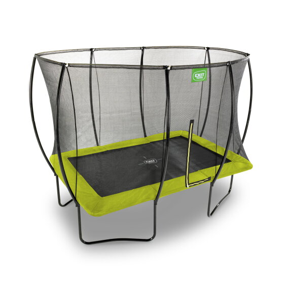 EXIT Silhouette trampoline 8x12ft - green