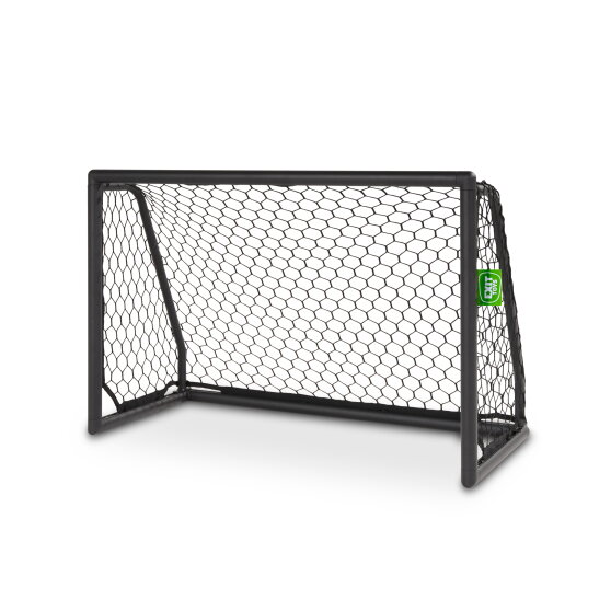 EXIT Scala aluminium football goal 4x2.6ft - black