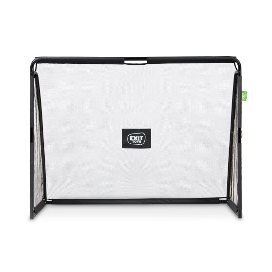 EXIT Coppa steel football goal 7x5.6ft - black