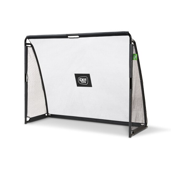 EXIT Coppa steel football goal 7x5.6ft - black