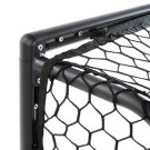 EXIT Scala aluminium football goal 6x4ft - black