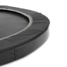 EXIT InTerra ground-level sports trampoline 8ft - black