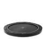 EXIT InTerra ground-level sports trampoline 12ft - black