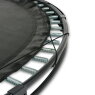 EXIT InTerra ground-level sports trampoline 14ft - black